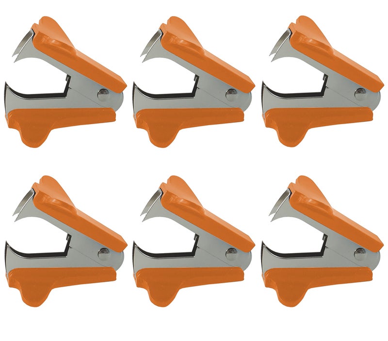 Clipco Staple Remover (6-Pack) (Orange) - Image 1